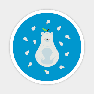 Polar Pear Magnet